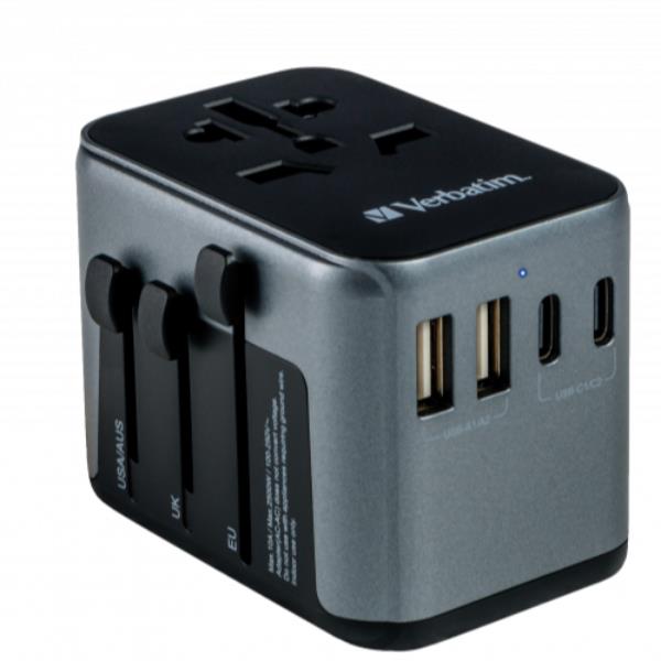 Verbatim UNIVERSAL TRAVEL ADAPTER 30W PD